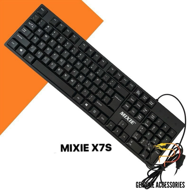 MIXIE X7S Wired Keyboard - High Quality ABS Material | Shopee Philippines
