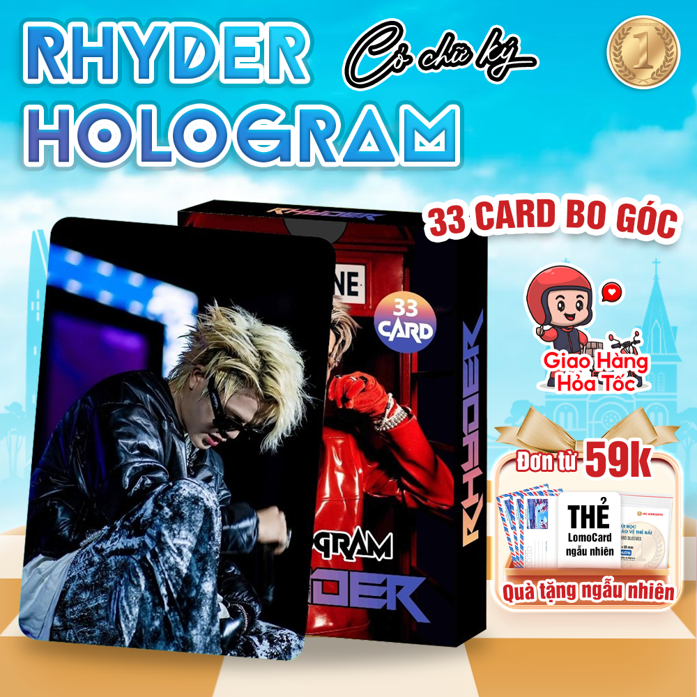 [Free Sticker] Combo Box of 33 RHYDER Hologram Leaves - Double Sided ...