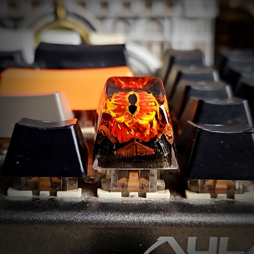New eye keycap, eye v2, lord of the ring keycap, custom keycap ...