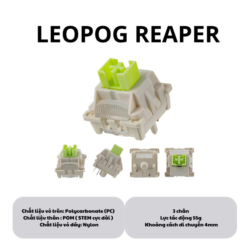 [Combo of 10] Collection of cheap Leobog Reaper key-removing switches ...