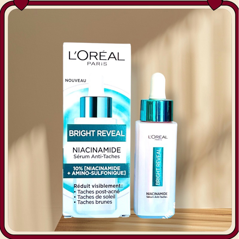 L'Oreal Paris Bright Reveal Niacinamide Dark Spot Serum 30ml - France ...