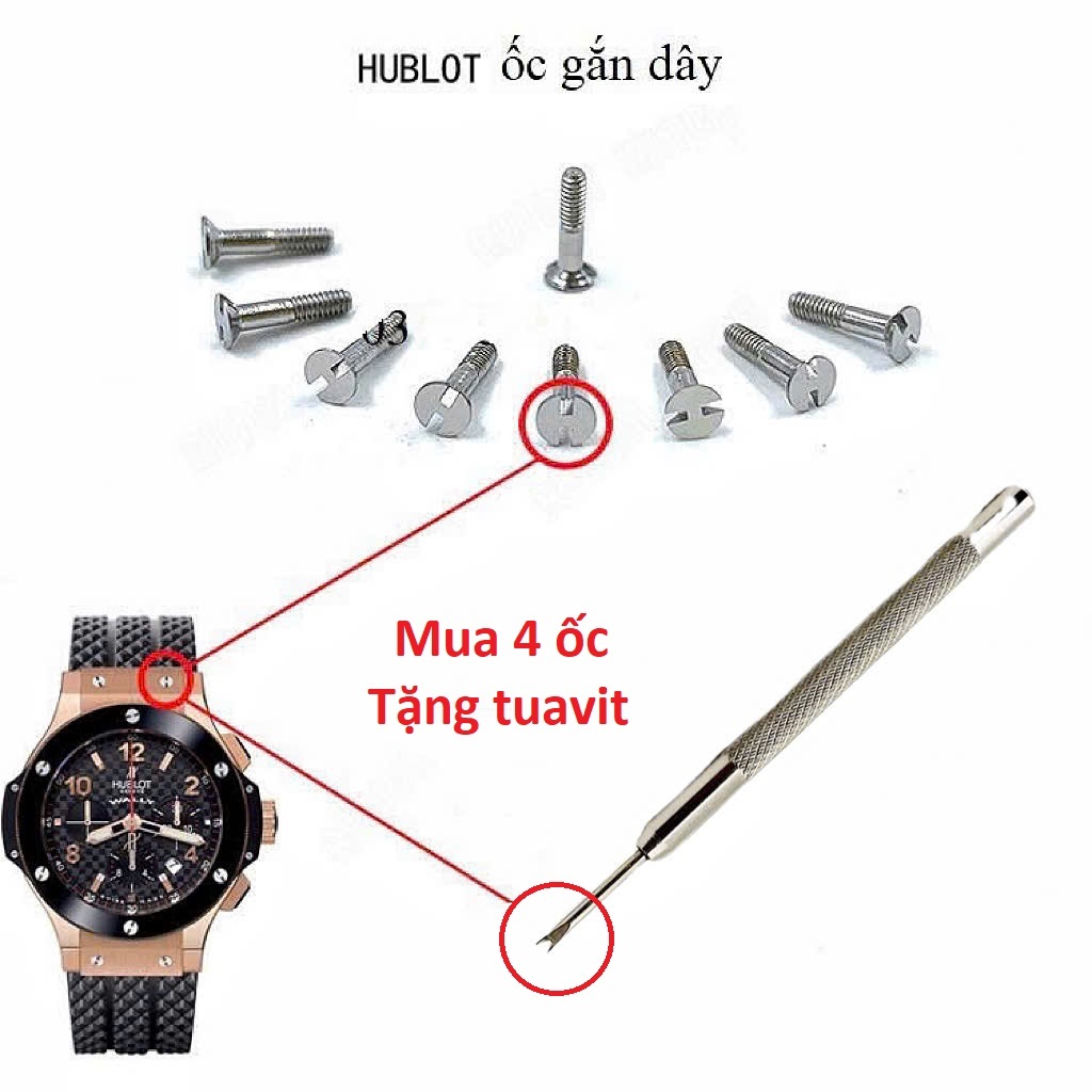 Hublot watch screws hotsell