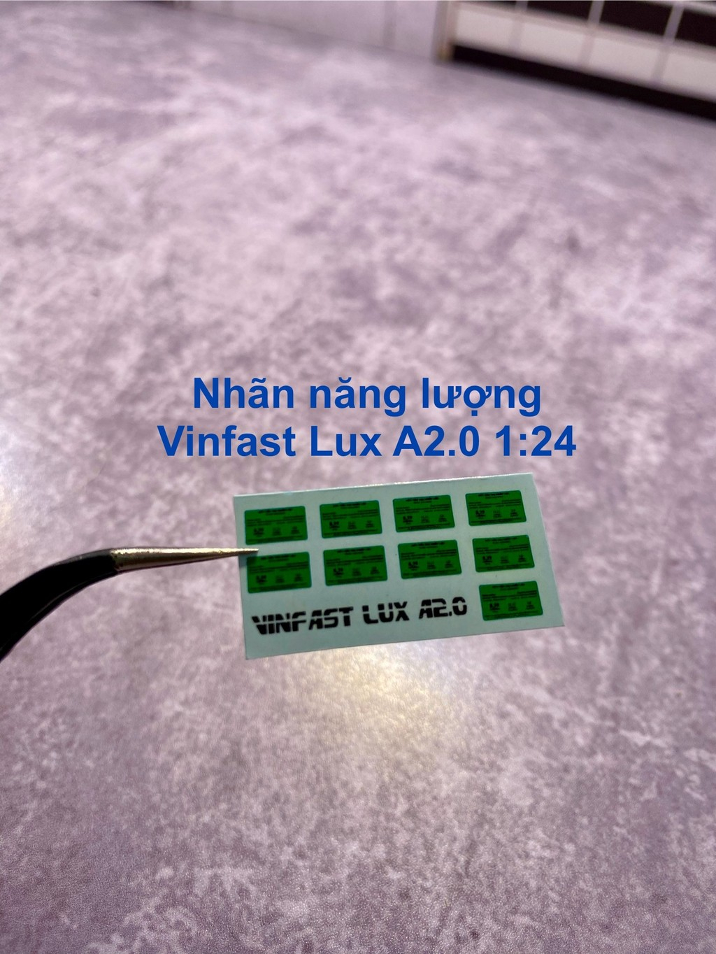 VINFAST NATURAL SIMULATION STAMP 1:24 SCALE (Water stamp) | Shopee ...