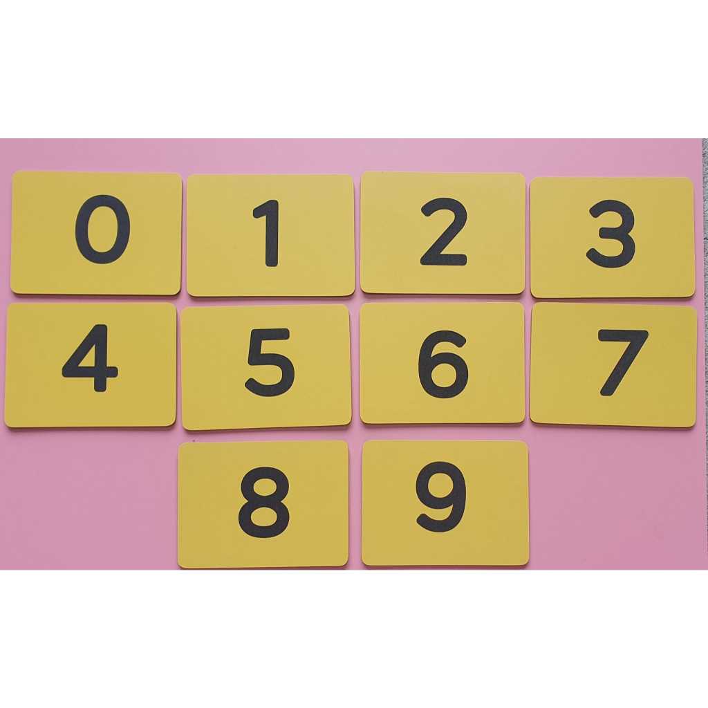 Rough number set from 0 to 9 | Shopee Philippines