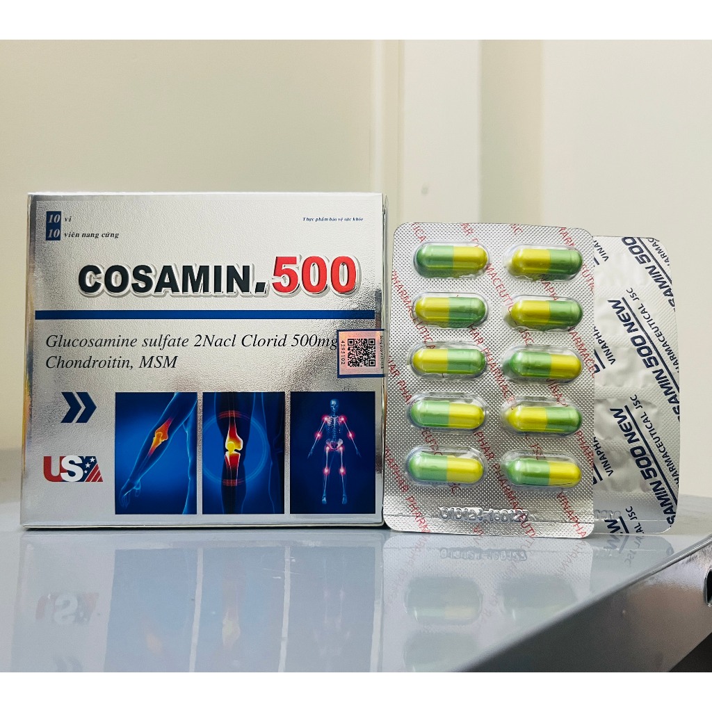 COSAMIN 500 joint supplement pills - Glucosamine supplement to ...