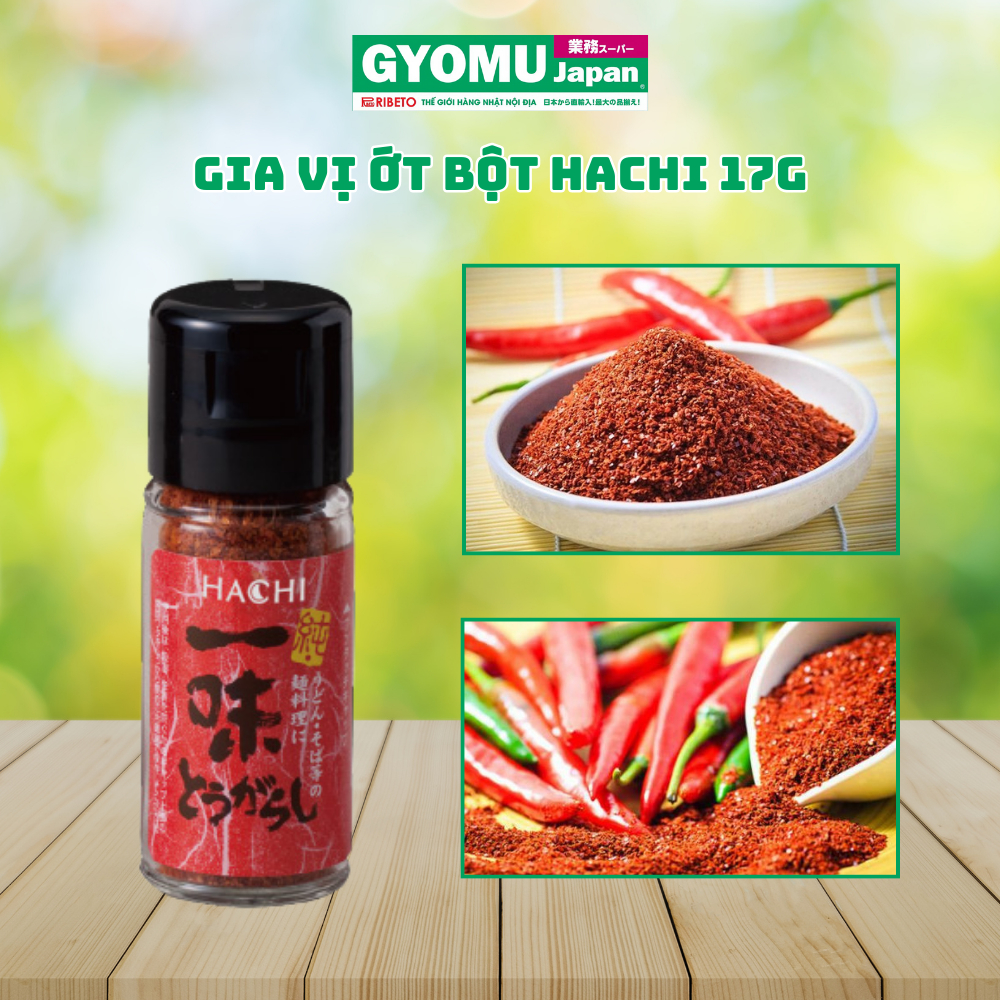 Hachi chili powder seasoning 17g, Japanese domestic chili powder, Gyomu ...