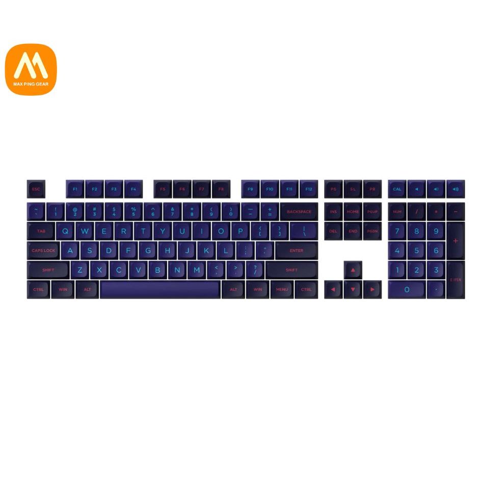 [FIRE] AKKO Keycap set–Neon (PBTDouble-Shot /MDA profile /227 buttons ...