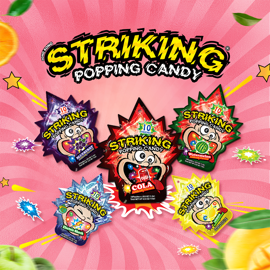 Combo of 5 packs of Exploding Candy 15g of your choice | Shopee Philippines