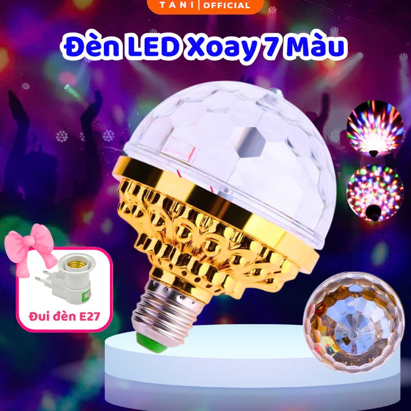 7-color rotating led disco light flashing with music in stage room with ...