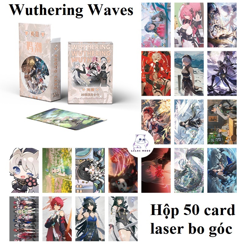 (available) Wuthering Waves | Laser card box of 50 cards / photo card ...