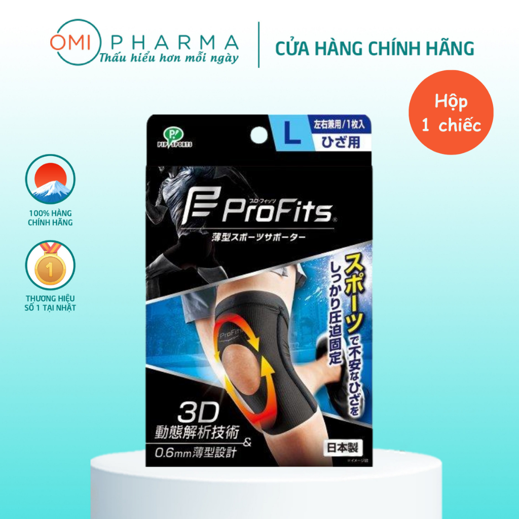 Japanese Profits PIP Knee Protective Sports Compression Bandage (Box of ...