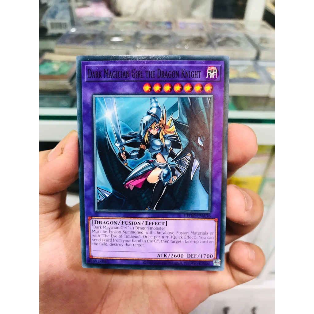 Legendary Dragon Decks Booster Card LEDD-ENA36 1st Edition Yu-Gi-Oh! Dark  Magician Girl The Dragon Knight - LEDD -ENA36 Common 1st Edition | Legendary  Dragon Decks Dragon Girls Clear Wing Synchro