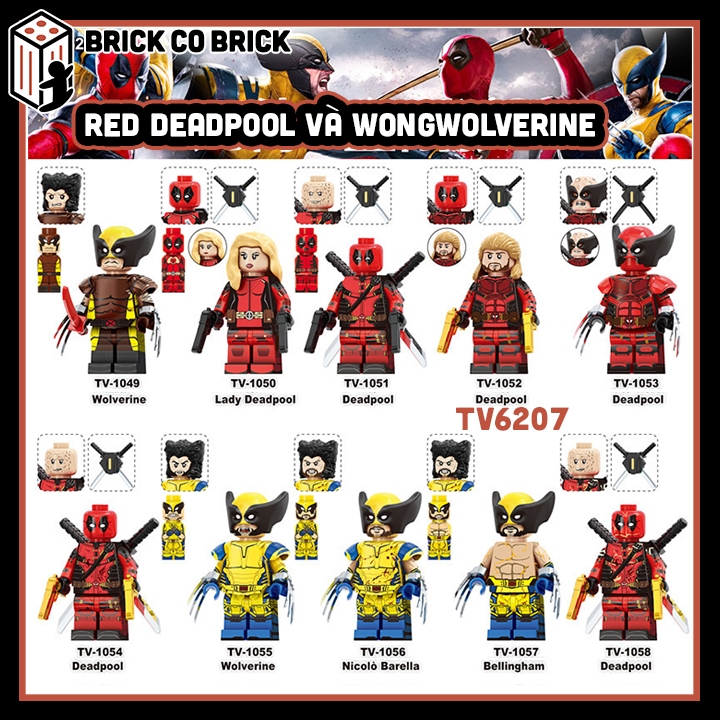 Deadpool Werewolf Model Red Deadpool Wong Wolverine Multiverse ...