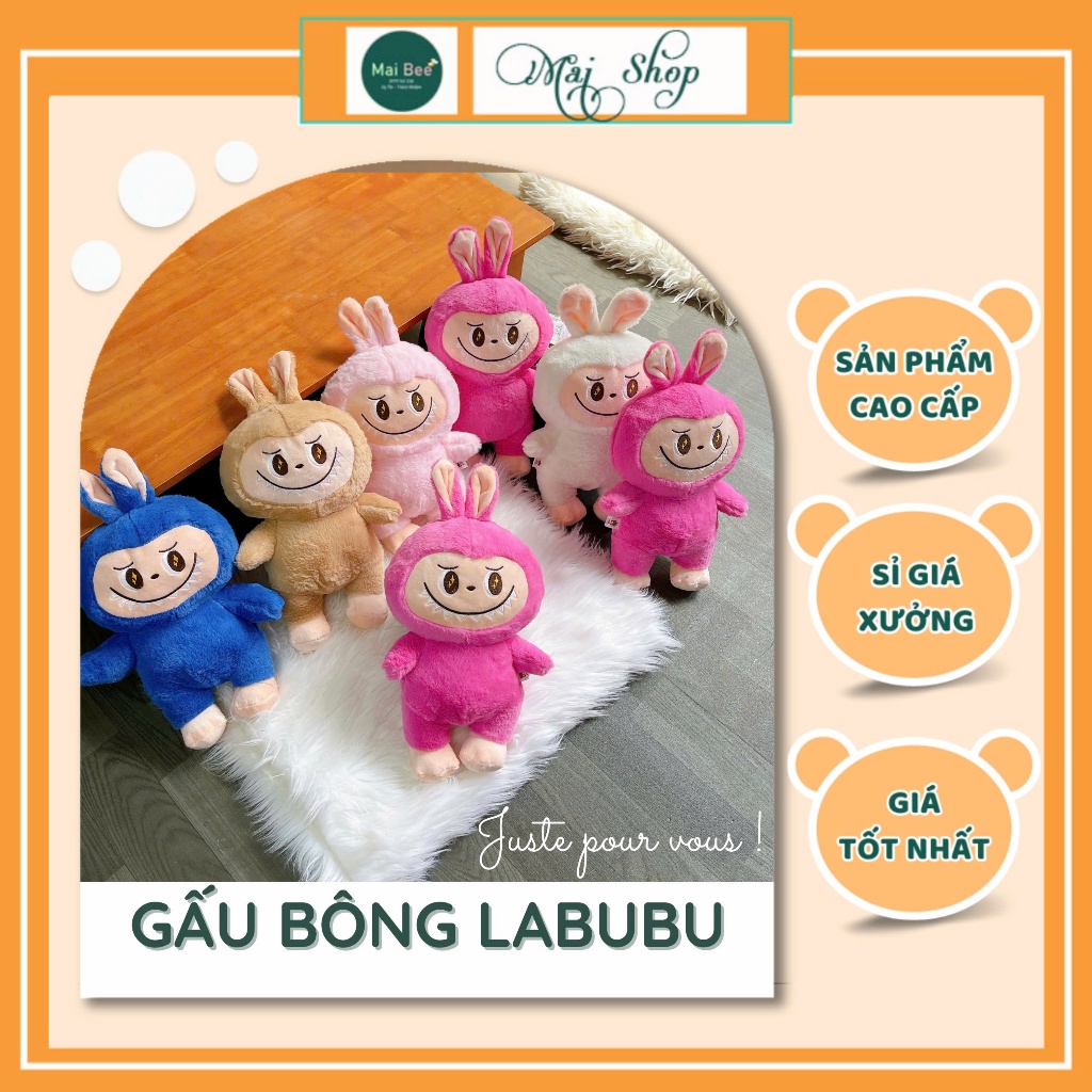 High quality labubu teddy bear, super cute smiling labubu bear with ...