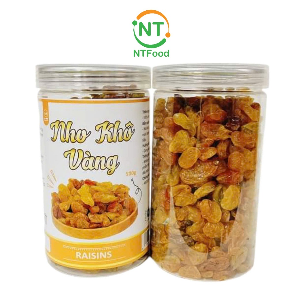 Ntfood Golden Raisins Jar 500Gr - Nhat Tin Food | Shopee Philippines