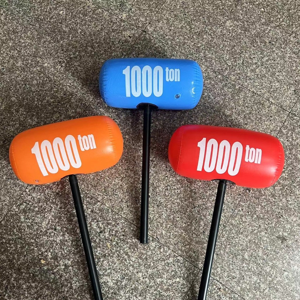 Inflatable Toy 1000 Ton Black Handheld Air Hammer Toy/1000 Ton Fun Air ...