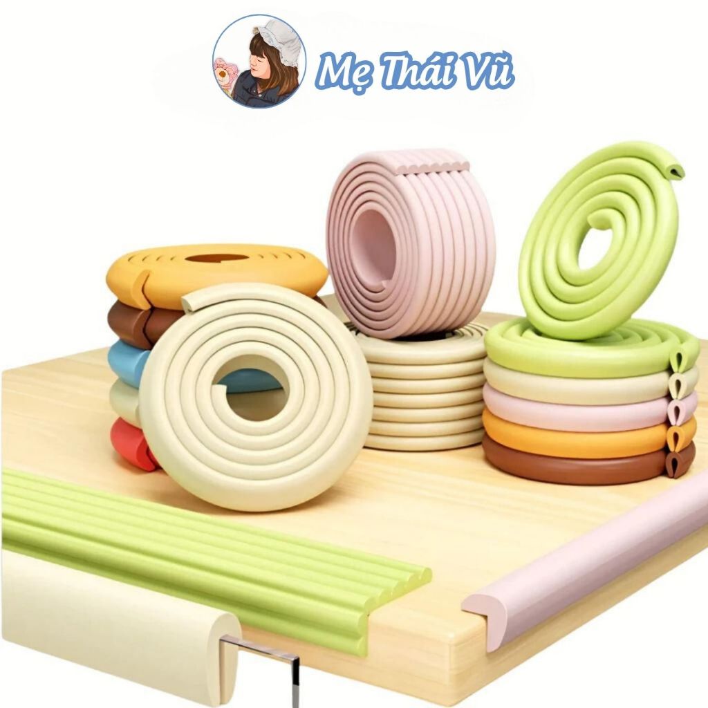 2m roll of PE foam to cover the wall, rubber corner cover to protect