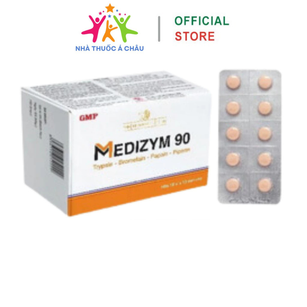 Medizym 90 pills Support the reduction of symptoms of swelling, pain ...