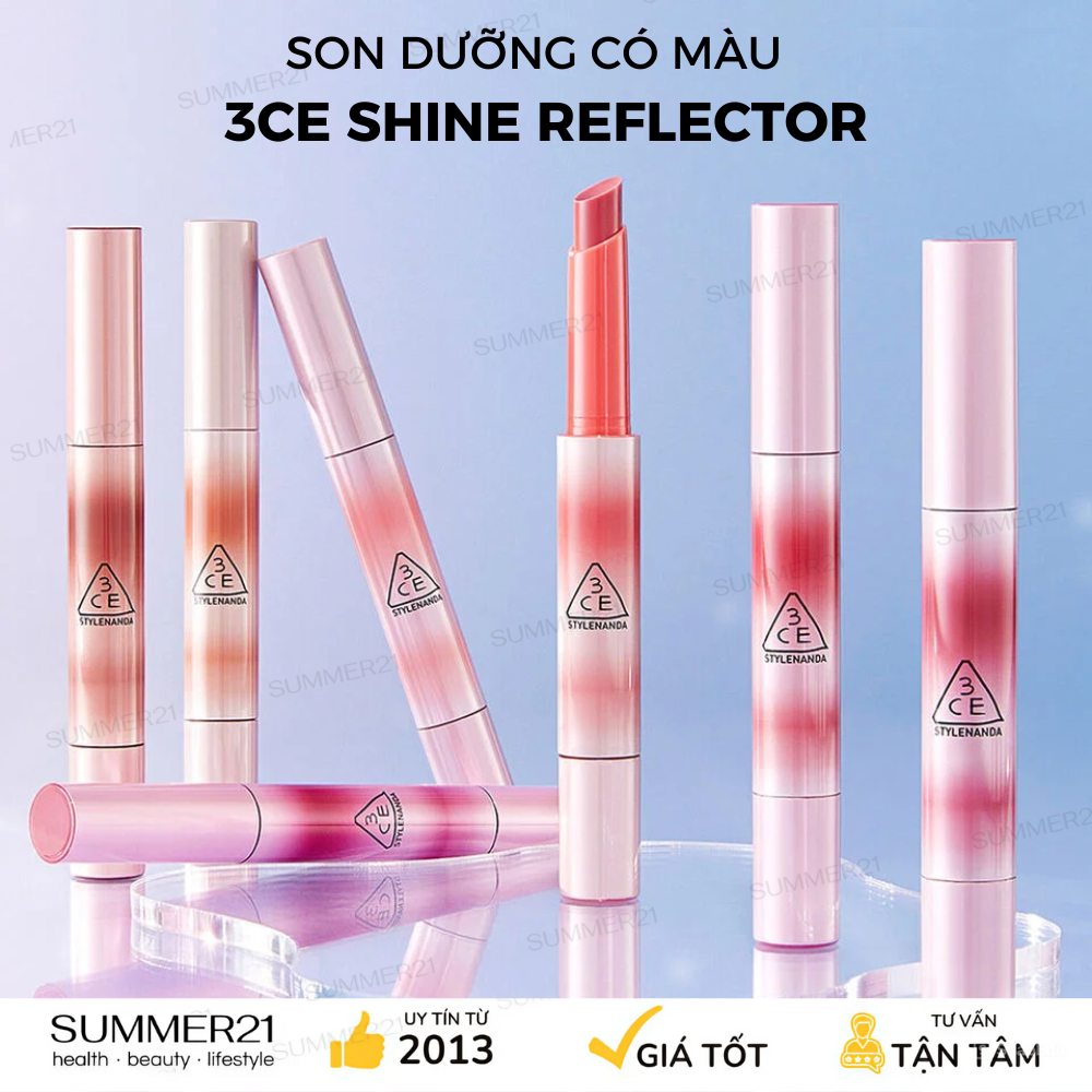 3CE STYLENANDA SHINE REFLECTOR No-Line Lip Balm | Shopee Philippines