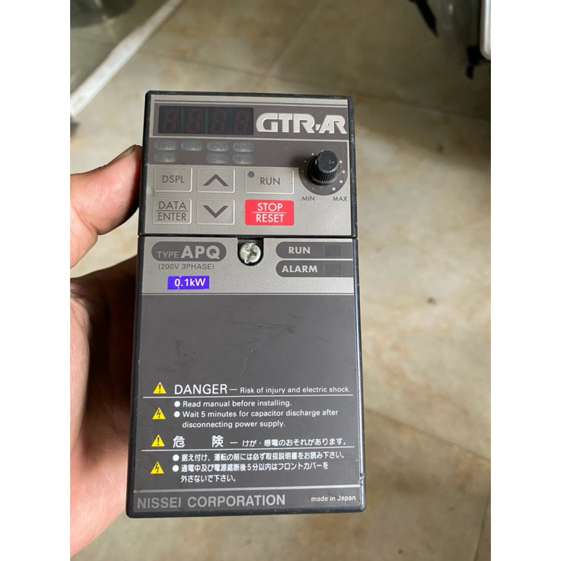 Japanese inverter 0.9A New 90% Input 3phase 220v Output 3 phase 0-230v ...