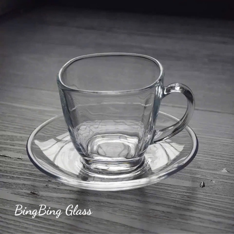 Tea and coffee cup set with saucer (190ml) | Shopee Philippines