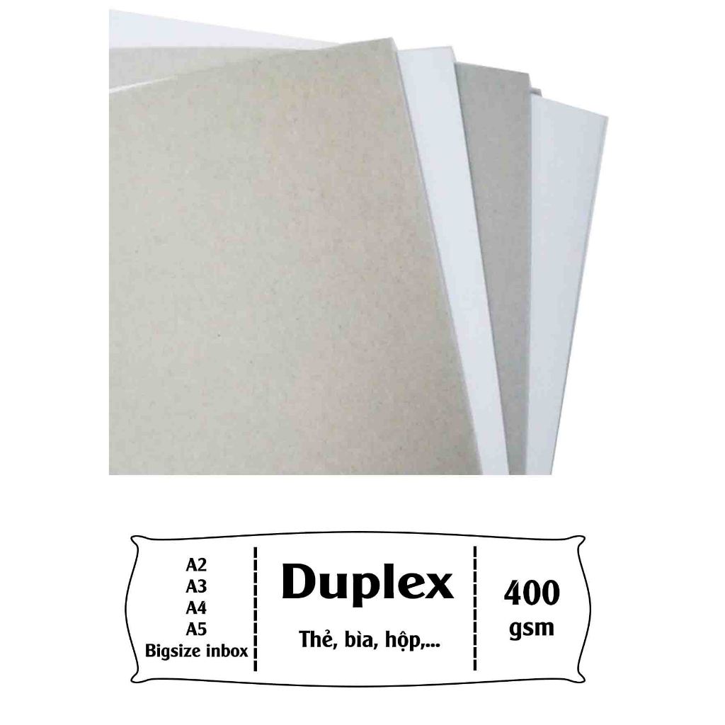 Duplex cardboard 400gsm, modeling cardboard, paper boxes, pads, cards