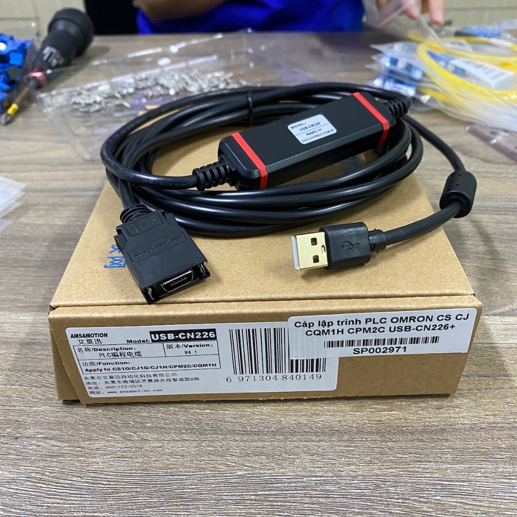 Cable USB-CN226 para Omron CS/CJ/CQM1H/CPM2C | ES