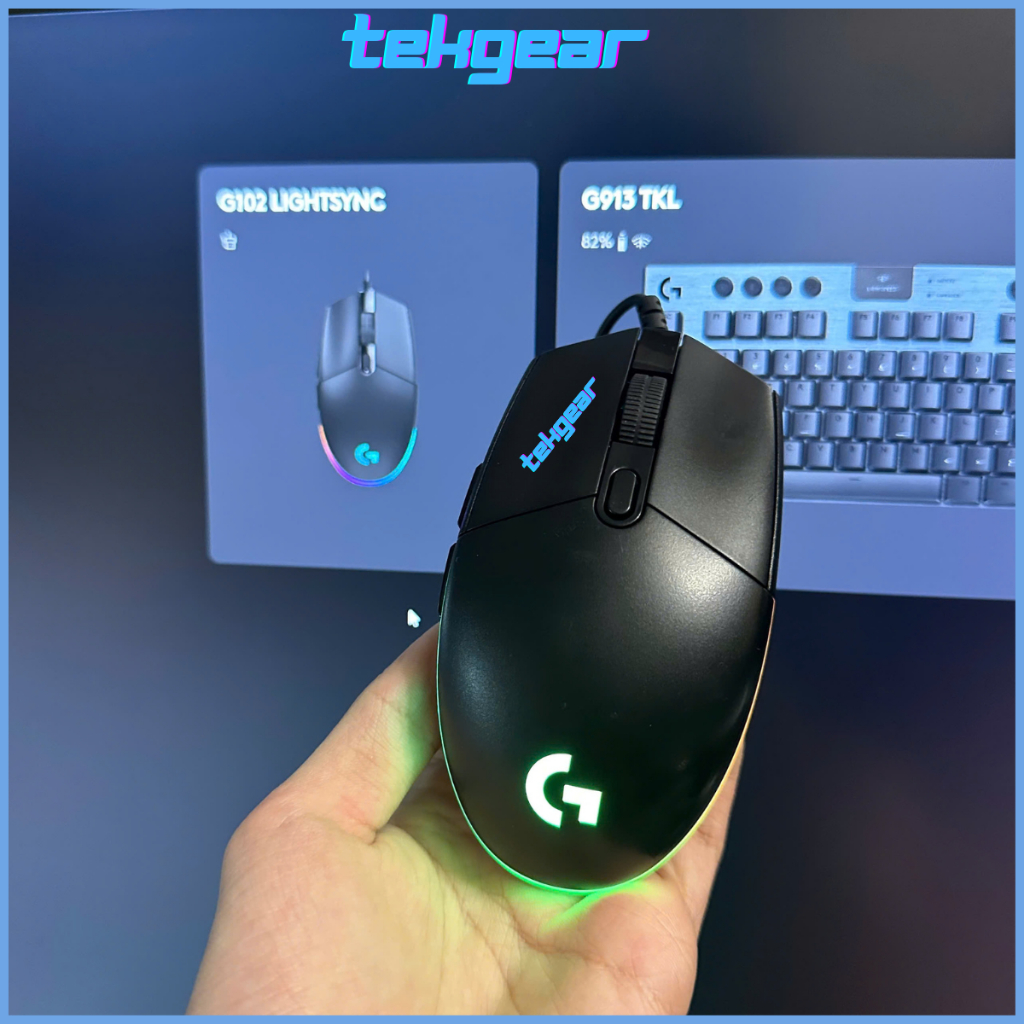 Genuine Logitech G102 Gen 2 Mouse Includes Logitech G Hub App Receiving ...