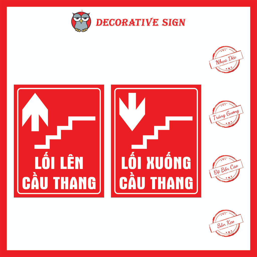 Signboard for Paths Up and Down Stairs | Shopee Philippines