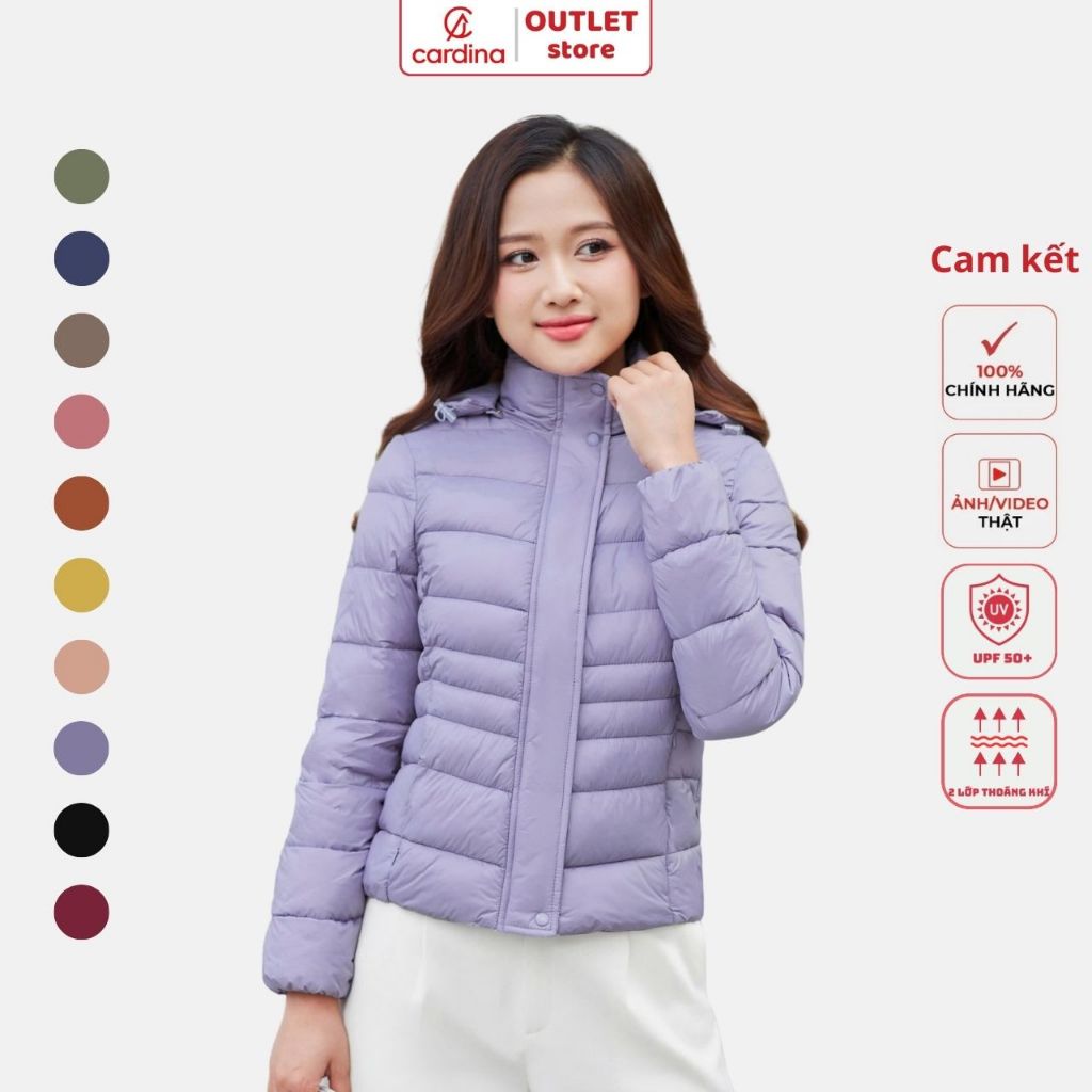 Cardina women's life jacket made of highquality Japanese wind fabric