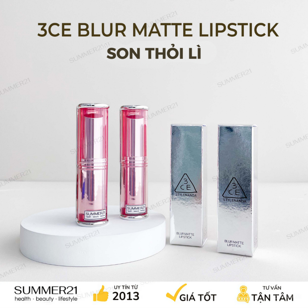 3CE STYLENANDA BLUR MATTE LIPSTICK | Shopee Philippines
