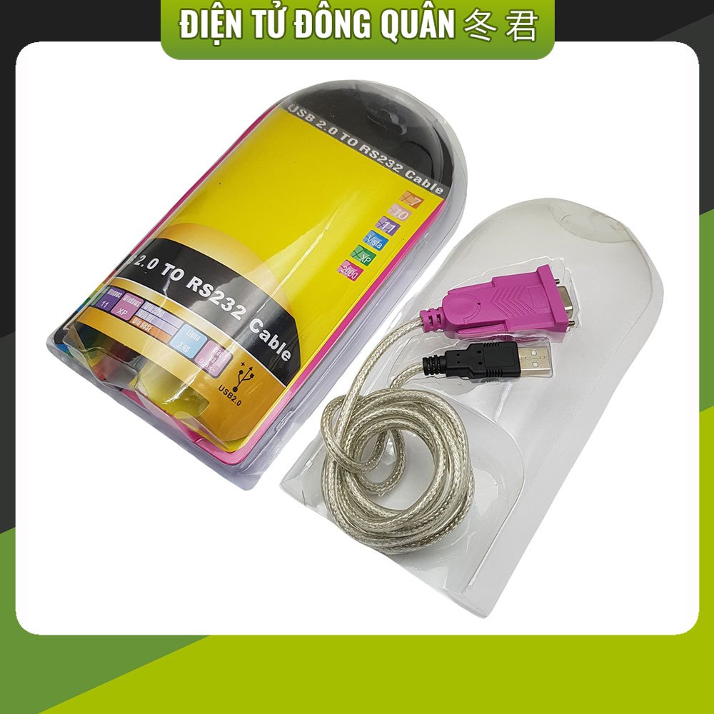 [HCM] PL2303 USB to RS232 communication cable | Shopee Philippines