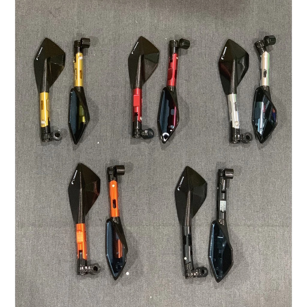 REARVIEW MIRROR, 5-SIDED REARVIEW MIRROR FOR SUPER BEAUTIFUL MOTORCYCLE ...