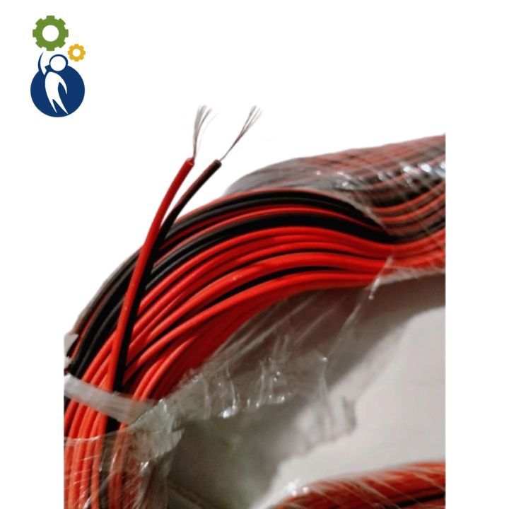 10 Meters Red Black Double Electrical Wire PHONG PHU 2x10 Core 0.5 Pure