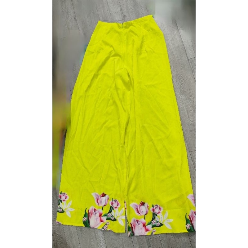 Ao dai pants (with elastic at the back) | Shopee Philippines