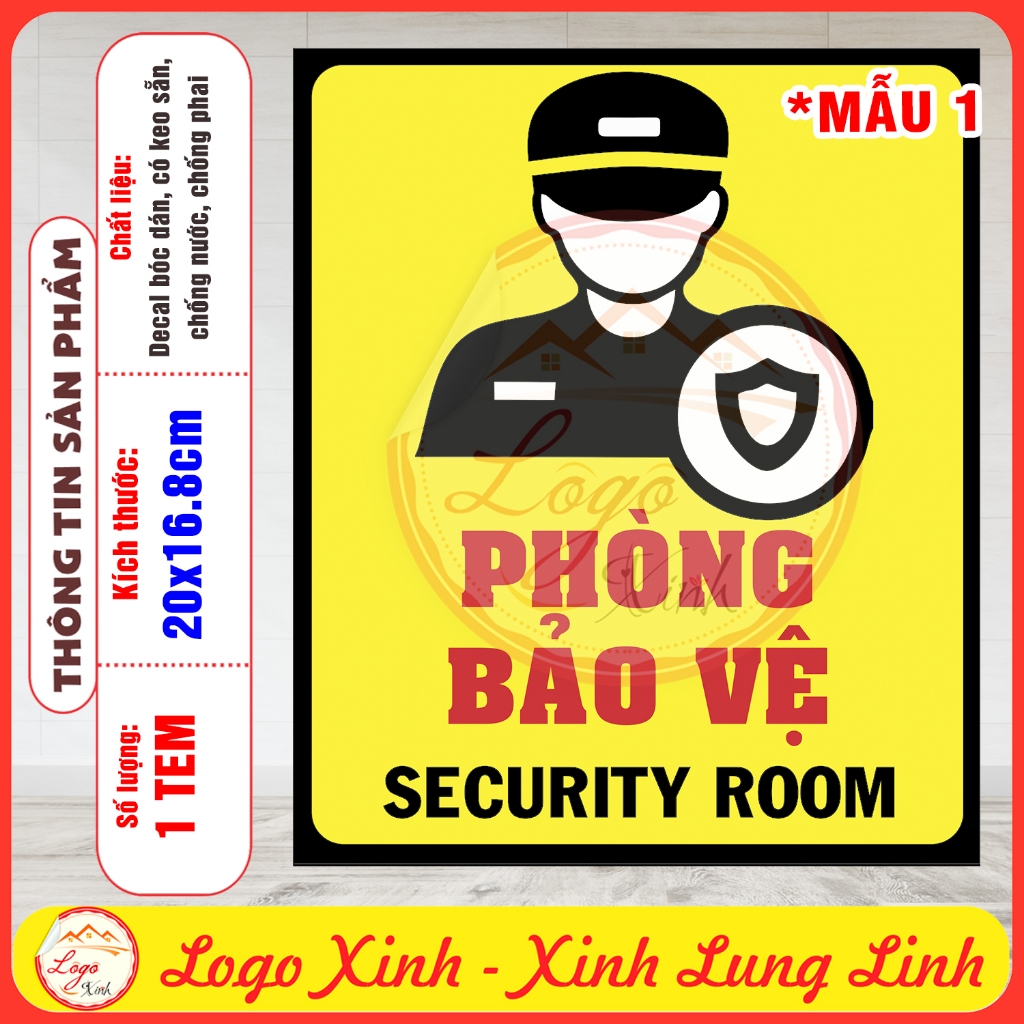 Logo STICKER PROTECTION PREVENTION, SECURITY USED FOR COMPANY OFFICE ...