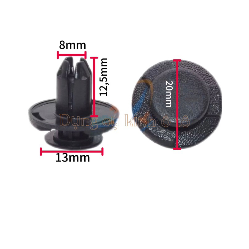 Set of 50 in plastic expansion bolts, screws, specialized plastic ...