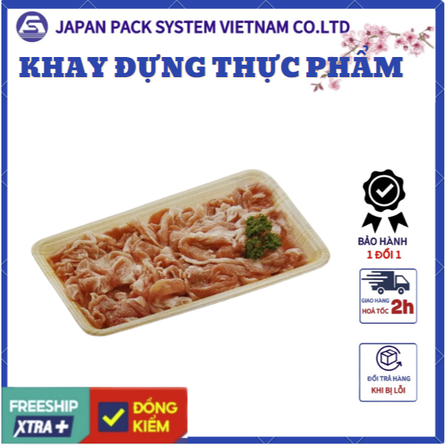 Foam tray for raw and cooked food - Disposable packaging box - 100 ...
