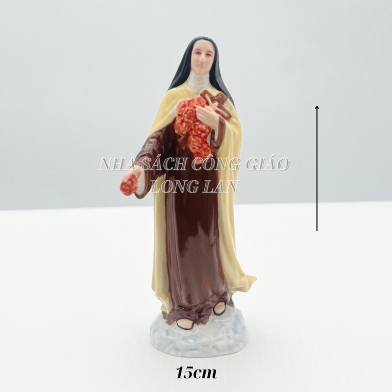 SA Teresa STATUE - EMERGED ROSE - CATHOLIC GIFT | Shopee Philippines