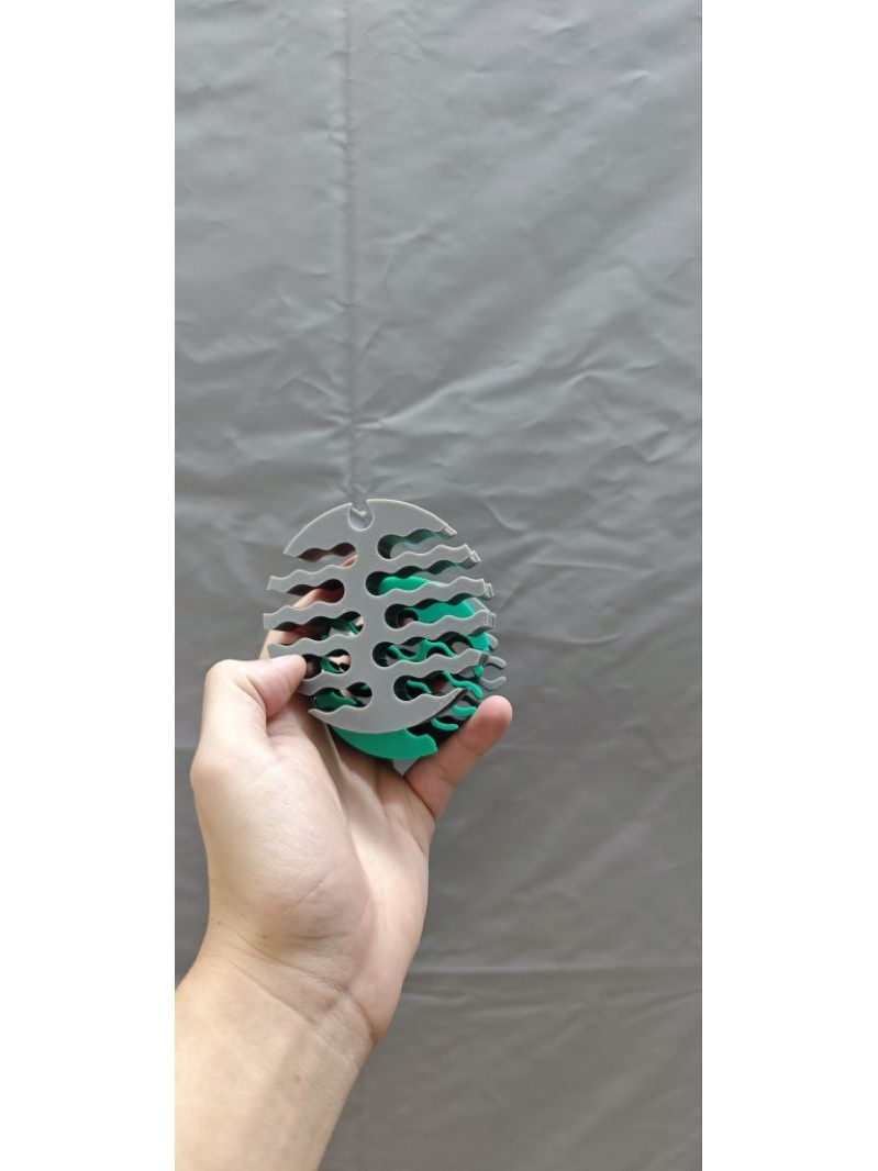 24-hole opening cable comb, designed according to 3D printed Panduit ...