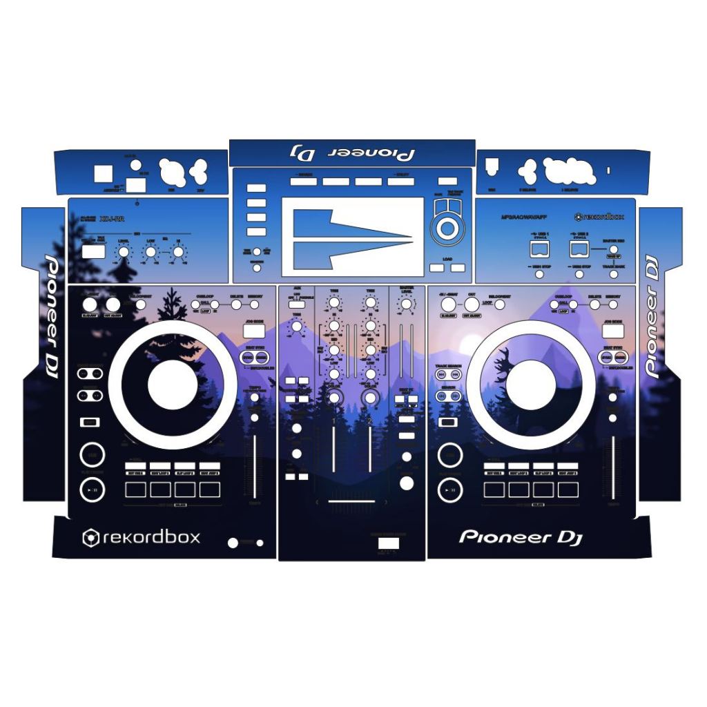 [ Express ] DJ Desk Sticker Skin (HL33)( XDJ RR / RX / RX2 / RX3 / XZ ...
