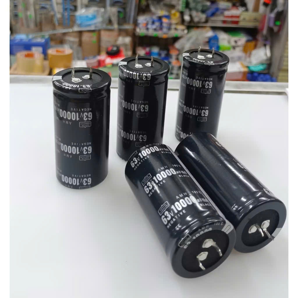 Condensatore Elettrolitico 10 Pezzi 10000UF 63V - Foto 6