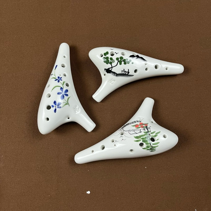 Ac tone 12-hole ceramic Ocarina (bucket) | Chinese ceramic musical ...