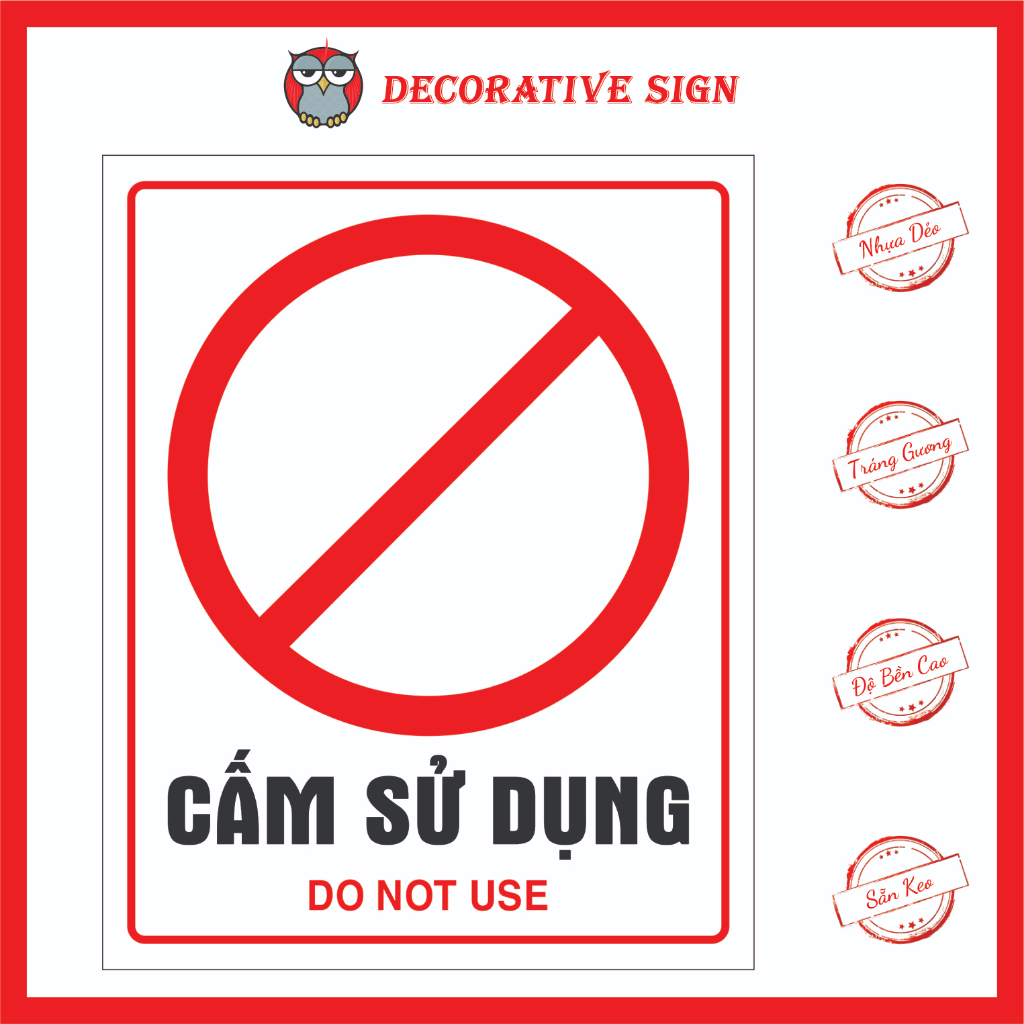 Do Not Use Warning Sign - Do Not Use | Shopee Philippines