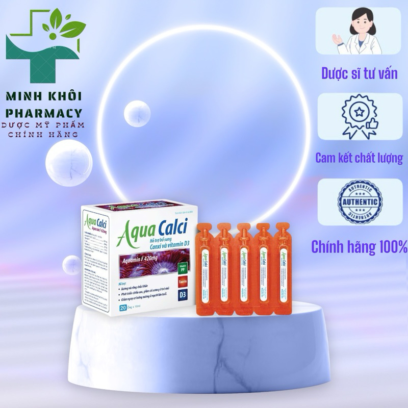Aqua calcium Vshine supplements calcium and vitamin D3 to support ...
