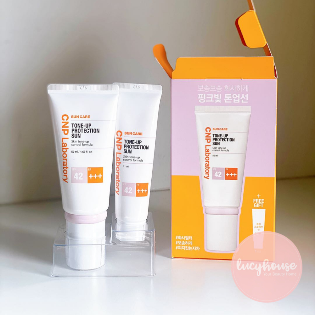 Cnp Laboratory Tone-Up Protection Sun Set 50ml + 31ml | Shopee Philippines