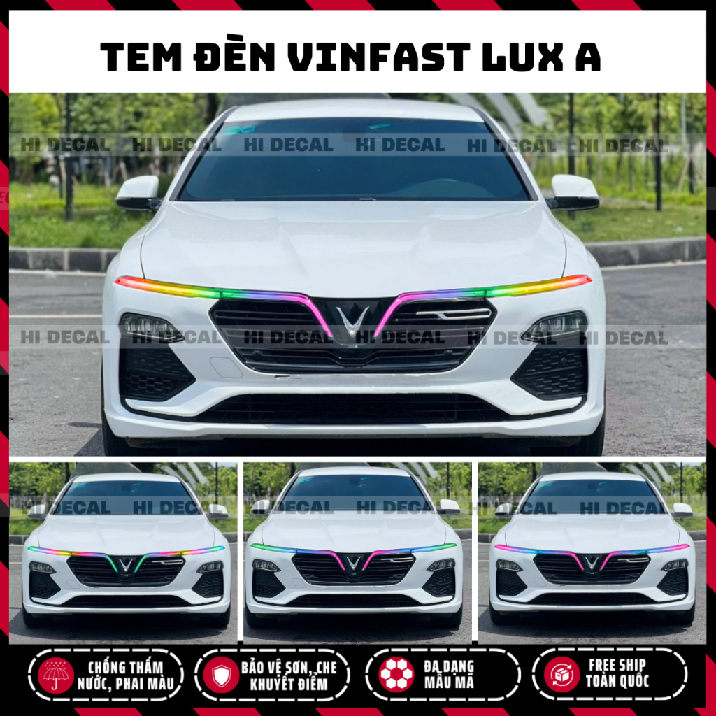 Vinfast Lux A car decal sticker | High-quality decorative stamp that is ...