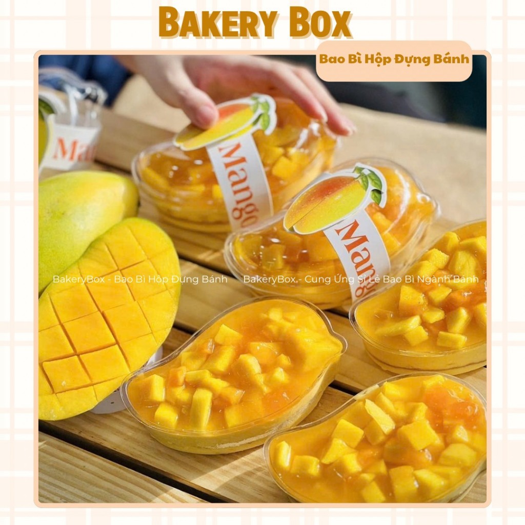 100 Boxes of XY588 Mango Mousse with Stamp, Thai Mango Sticky Rice ...