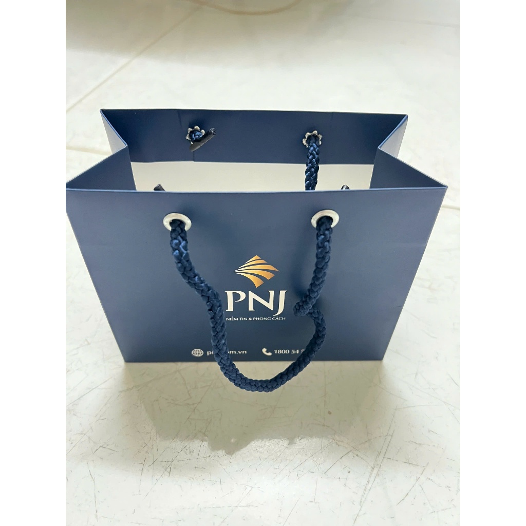 Pnj jewelry box paper bag (small) | Shopee Philippines