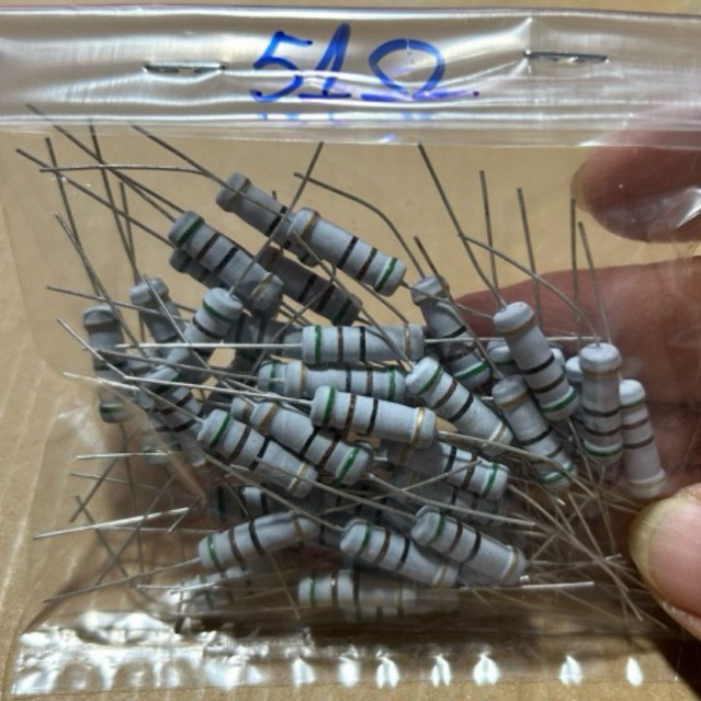 50 51 ohm 2W color resistors | Shopee Philippines